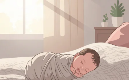 Newborn baby sleeping peacefully on a soft blanket during photoshoot